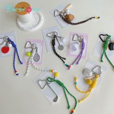 Sport-Themed Carabiner Keychain Collection – Golf, Tennis, Badminton, Table Tennis Designs – OEM Support