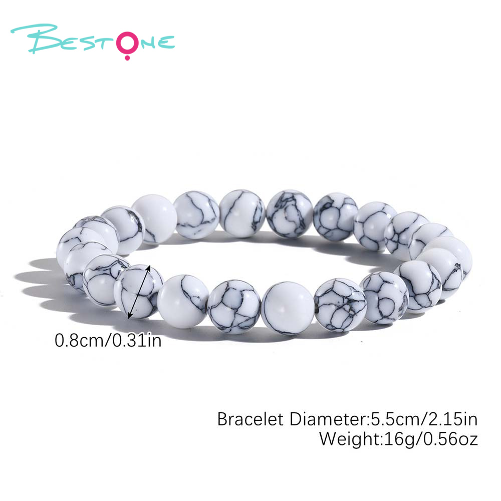 Natural Stone Beaded Bracelets 8mm – Lava, Tiger Eye, Lapis, Howlite, Jasper with Optional Mixed Bead Design – 18cm Stretch Unisex Jewelry Wholesale