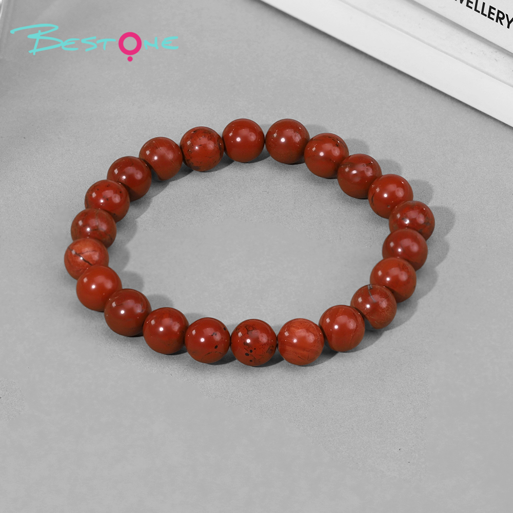 Natural Stone Beaded Bracelets 8mm – Lava, Tiger Eye, Lapis, Howlite, Jasper with Optional Mixed Bead Design – 18cm Stretch Unisex Jewelry Wholesale