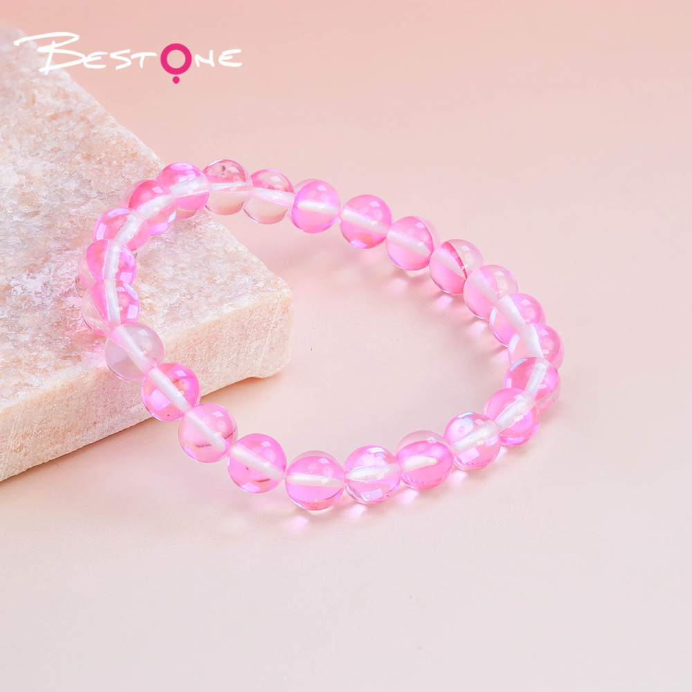 8mm Glass Beaded Bracelet – Mixed Colors, Shiny & Transparent Round Beads – Fashion Jewelry Gift for Women (12 Colors) 8mm Glass Beaded Bracelet – Mixed Colors, Shiny & Transparent Round Beads – Fashion Jewelry Gift for Women (12 Colors)