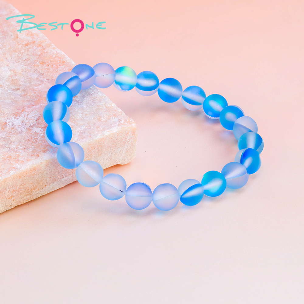 8mm Frosted Glass Beaded Bracelet – Shiny Round Beads in Multiple Colors – Fashion Jewelry Gift for Women 8mm Frosted Glass Beaded Bracelet – Shiny Round Beads in Multiple Colors – Fashion Jewelry Gift for Women