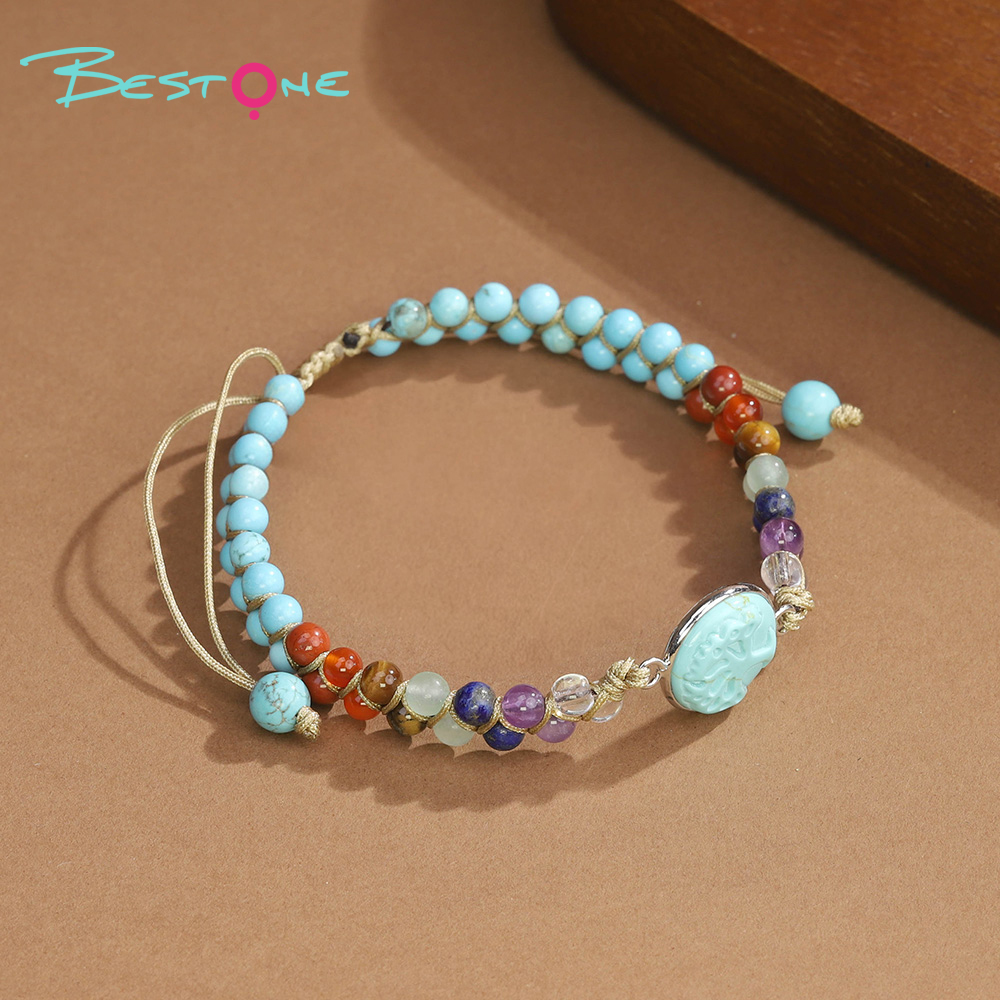 Tree of Life Double-Strand Natural Stone Bracelet – 7 Chakra Gemstone Beads with Adjustable Braided Cord (Aventurine, Rose Quartz, Amethyst, Turquoise, Obsidian, Tiger Eye) Tree of Life Double-Strand Natural Stone Bracelet – 7 Chakra Gemstone Beads with Adjustable Braided Cord (Aventurine, Rose Quartz, Amethyst, Turquoise, Obsidian, Tiger Eye)