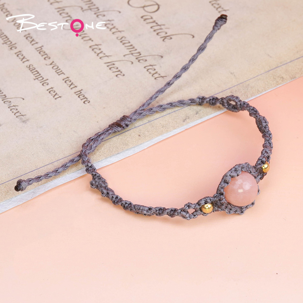 Natural Stone Adjustable Bracelets – Strawberry Quartz, Amethyst, Tiger Eye, Clear Quartz, Lapis, Sunstone, Aquamarine, Multi-Color Chips – Handwoven Cord Jewelry Natural Stone Adjustable Bracelets – Strawberry Quartz, Amethyst, Tiger Eye, Clear Quartz, Lapis, Sunstone, Aquamarine, Multi-Color Chips – Handwoven Cord Jewelry