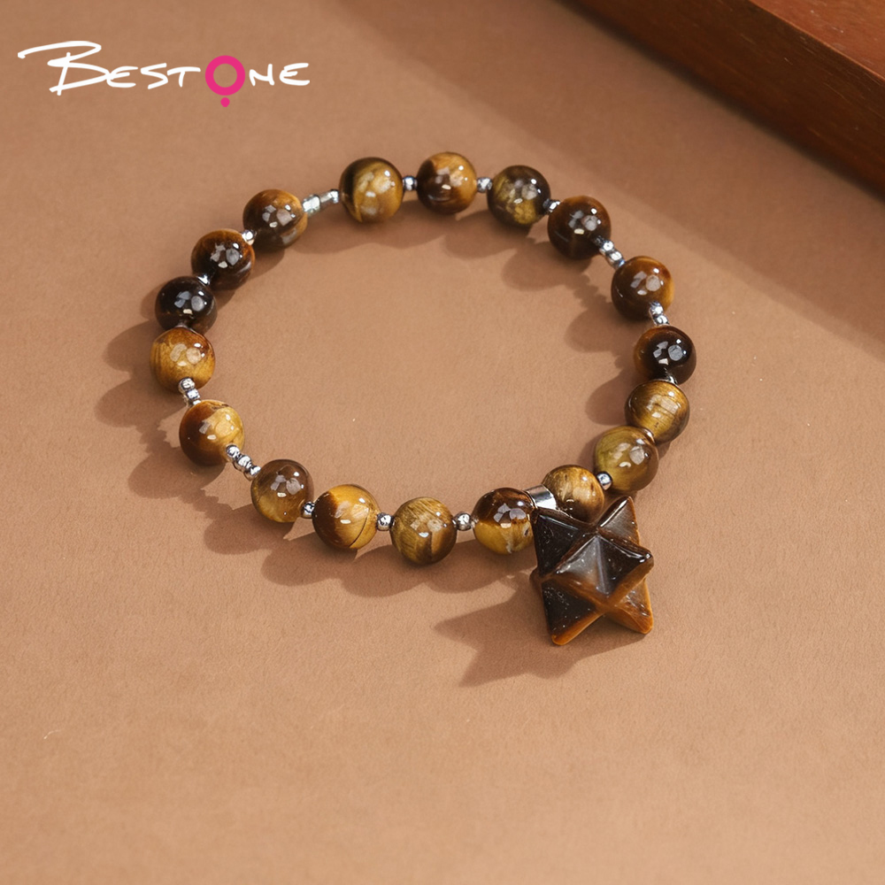 8mm Natural Stone & Crystal Bead Bracelet with Hollow Moon Pendant – Rose Quartz, Green Aventurine, Black Agate, Tiger Eye 8mm Natural Stone & Crystal Bead Bracelet with Hollow Moon Pendant – Rose Quartz, Green Aventurine, Black Agate, Tiger Eye