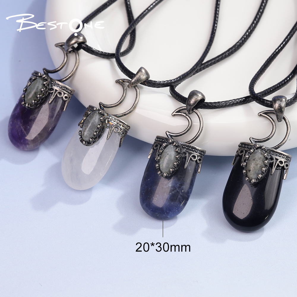 Wholesale Healing Crystal & Energy Gemstone Necklace – Tiger Eye, Obsidian, Lapis Lazuli, Amethyst, Rose Quartz, Clear Quartz