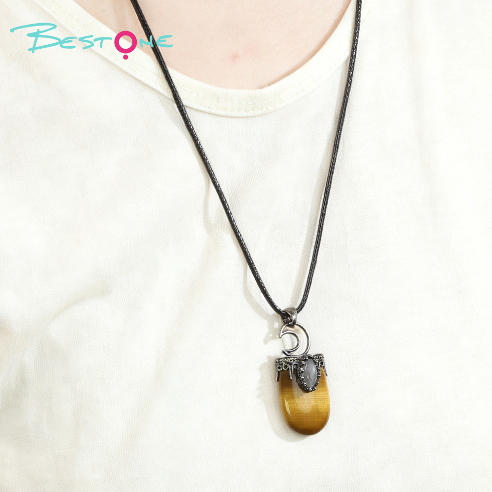 Wholesale Healing Crystal & Energy Gemstone Necklace – Tiger Eye, Obsidian, Lapis Lazuli, Amethyst, Rose Quartz, Clear Quartz