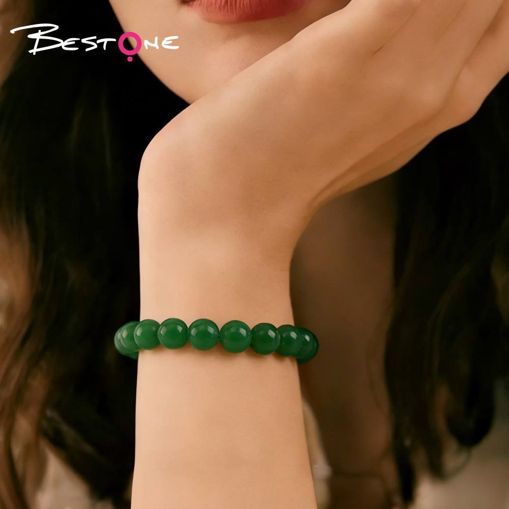 Colorful Gemstone Beaded Stretch Bracelet Set