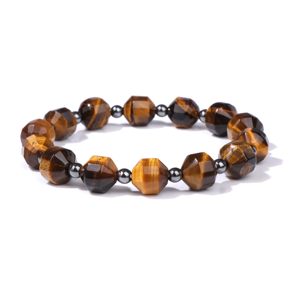 Yellow Tiger Eye Stretch Bracelet Collection