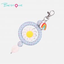 Wholesale Silicone Floral Bag Charms for Handbags & Backpacks