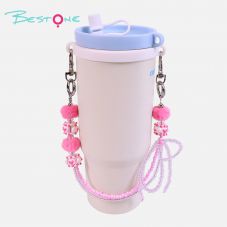 Wholesale Fashion Tumbler Charm Chains | Pom Pom & Acrylic Beaded Cup Charms for Tumblers